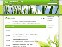 Tablet Screenshot of kasraoui.com